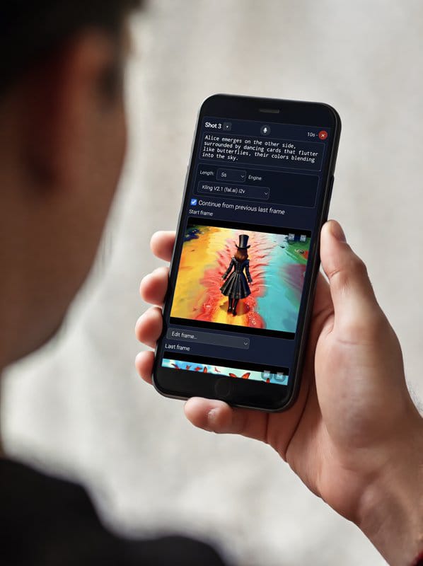 Mobile workflow preview